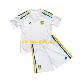 Koszulka Leeds United Dziecięcy Domowe Koszulki Piłkarskie 2023-2024 Krótki Rękaw
